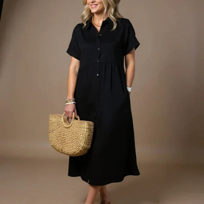 Yonika - Chic Striped Dress