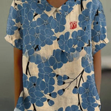 MARLENE™ | Women Vintage Print Shirt