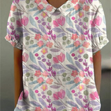 MARLENE™ | Women Vintage Print Shirt