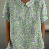 MARLENE™ | Women Vintage Print Shirt