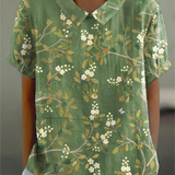 MARLENE™ | Women Vintage Print Shirt