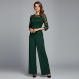 Diana™ Elegant Jumpsuit | Lace Evening Jumpsuit