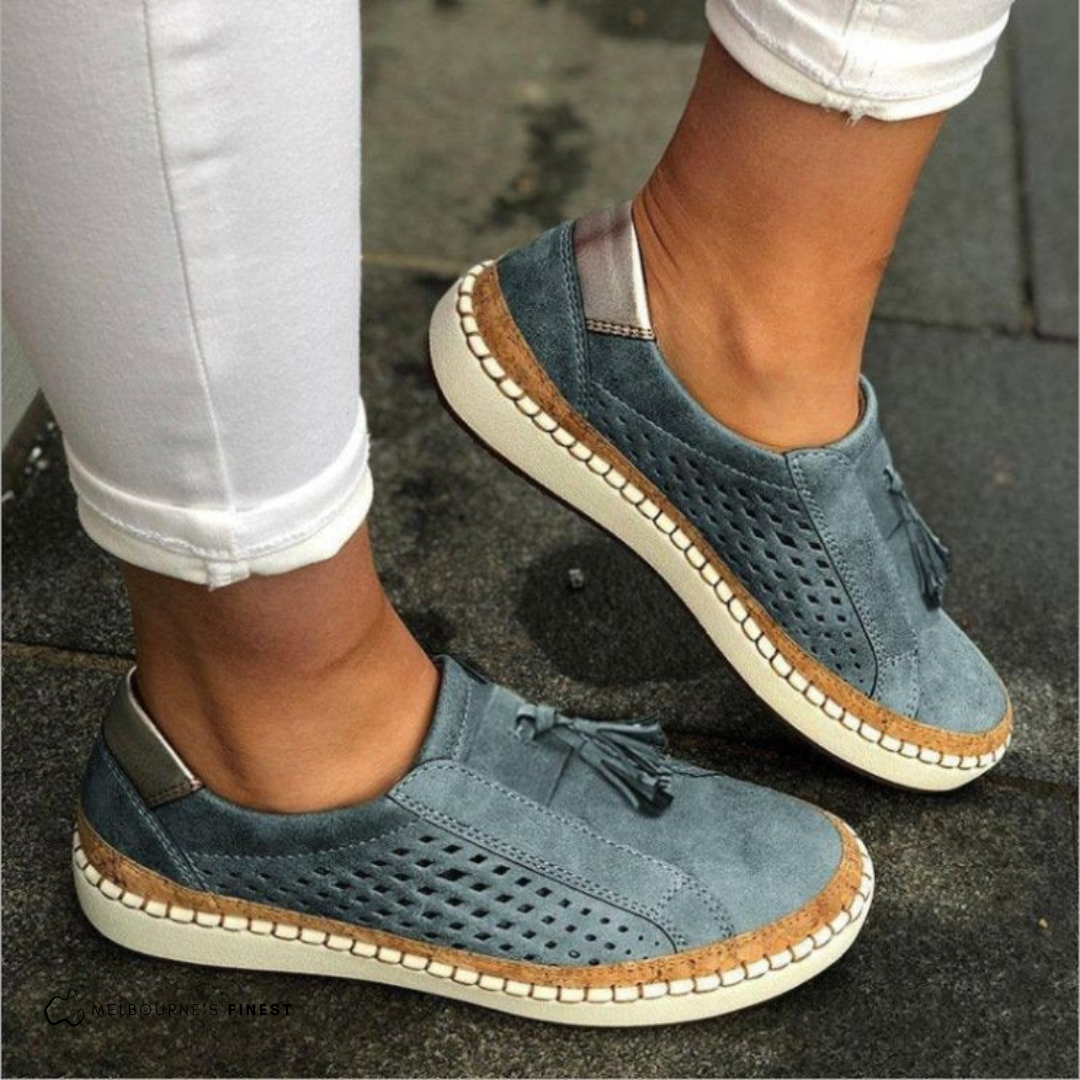 Aria - Chaussures orthopédiques à enfiler avec soutien de la voûte plantaire