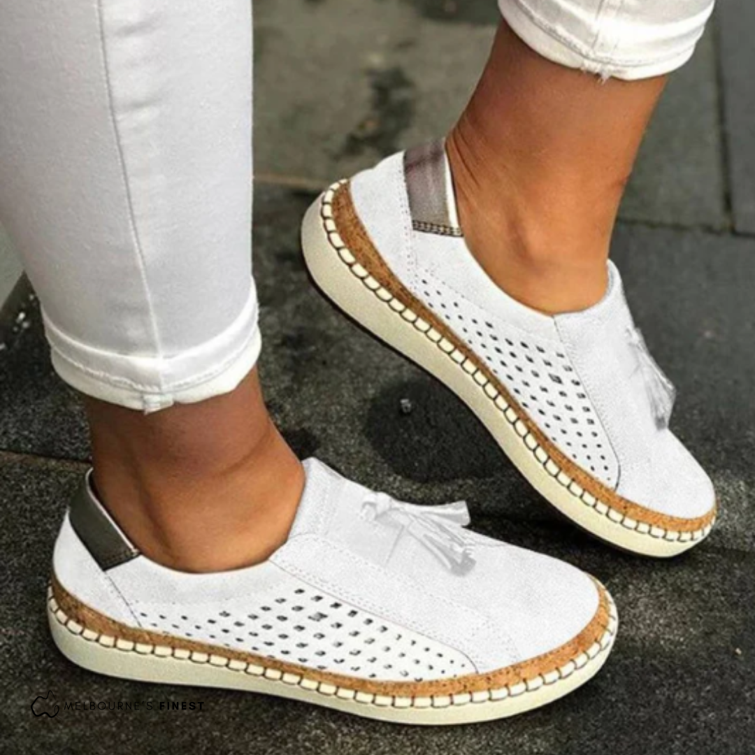 Aria - Chaussures orthopédiques à enfiler avec soutien de la voûte plantaire