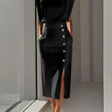 Puti - Midi Dress with Side Slit