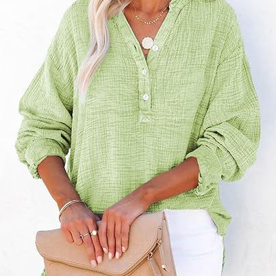 Ayla | Women Casual V-Neck Blouse
