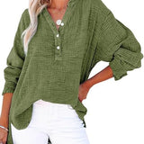 Ayla | Women Casual V-Neck Blouse