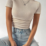 NAOMIE™ | Women Sleek Slim-Fit Tee