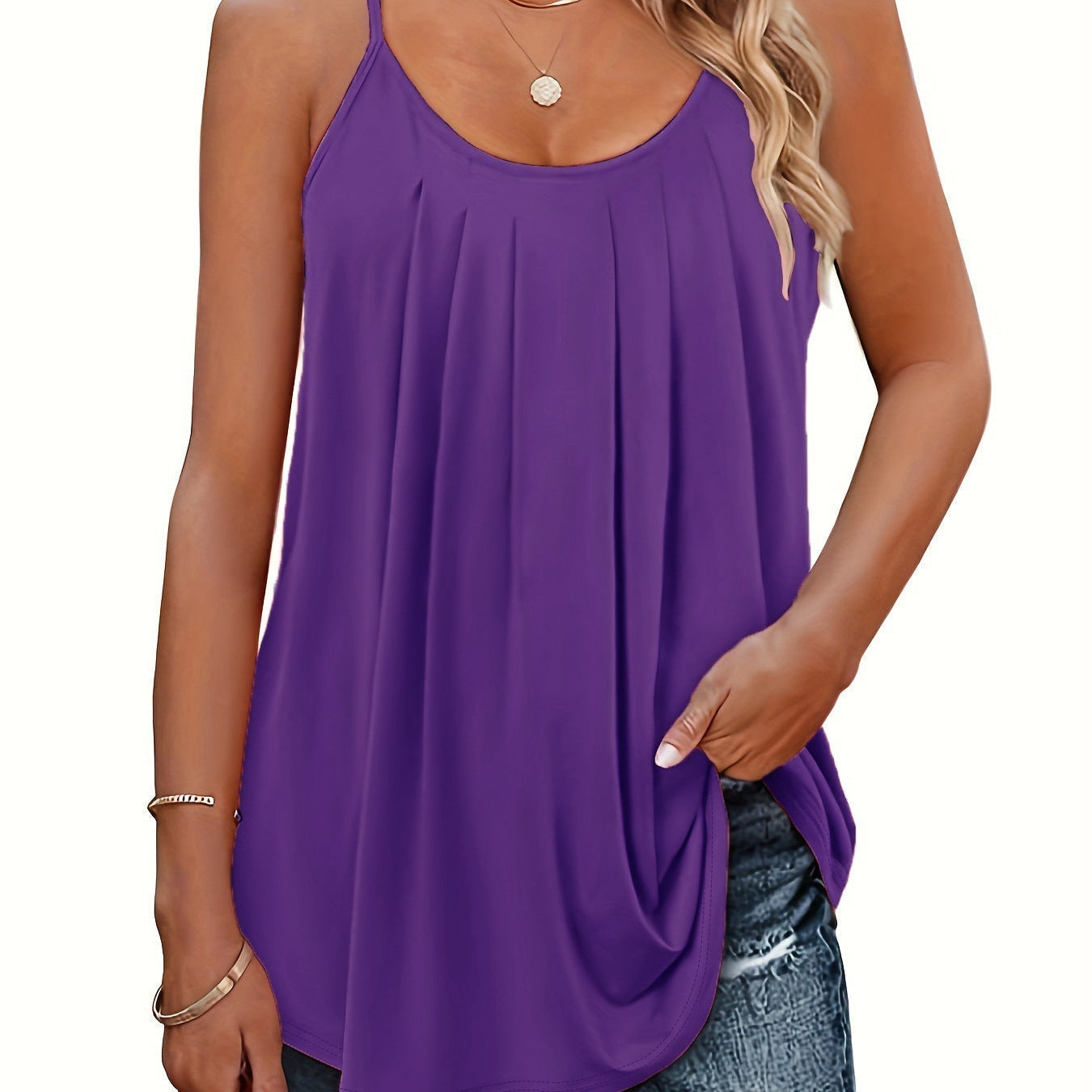 MILA™ | Women Lightweight Spaghetti Strap Fit Summer Top