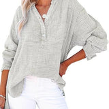 Ayla | Women Casual V-Neck Blouse