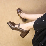 Dorvanna French Mary Janes