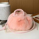 Marilyn | Plush Pumpkin Shoulder Tote