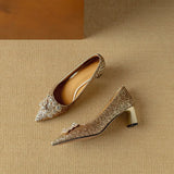 Gloria Glitter Pumps