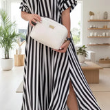 Teyona – Striped Maxi Dress