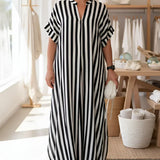 Teyona – Striped Maxi Dress