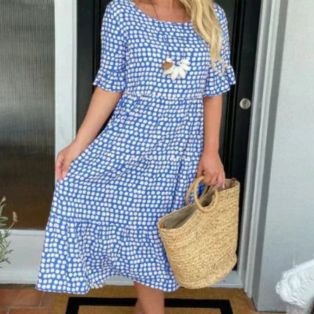 Maddison - Ocean Breeze Summer Dress