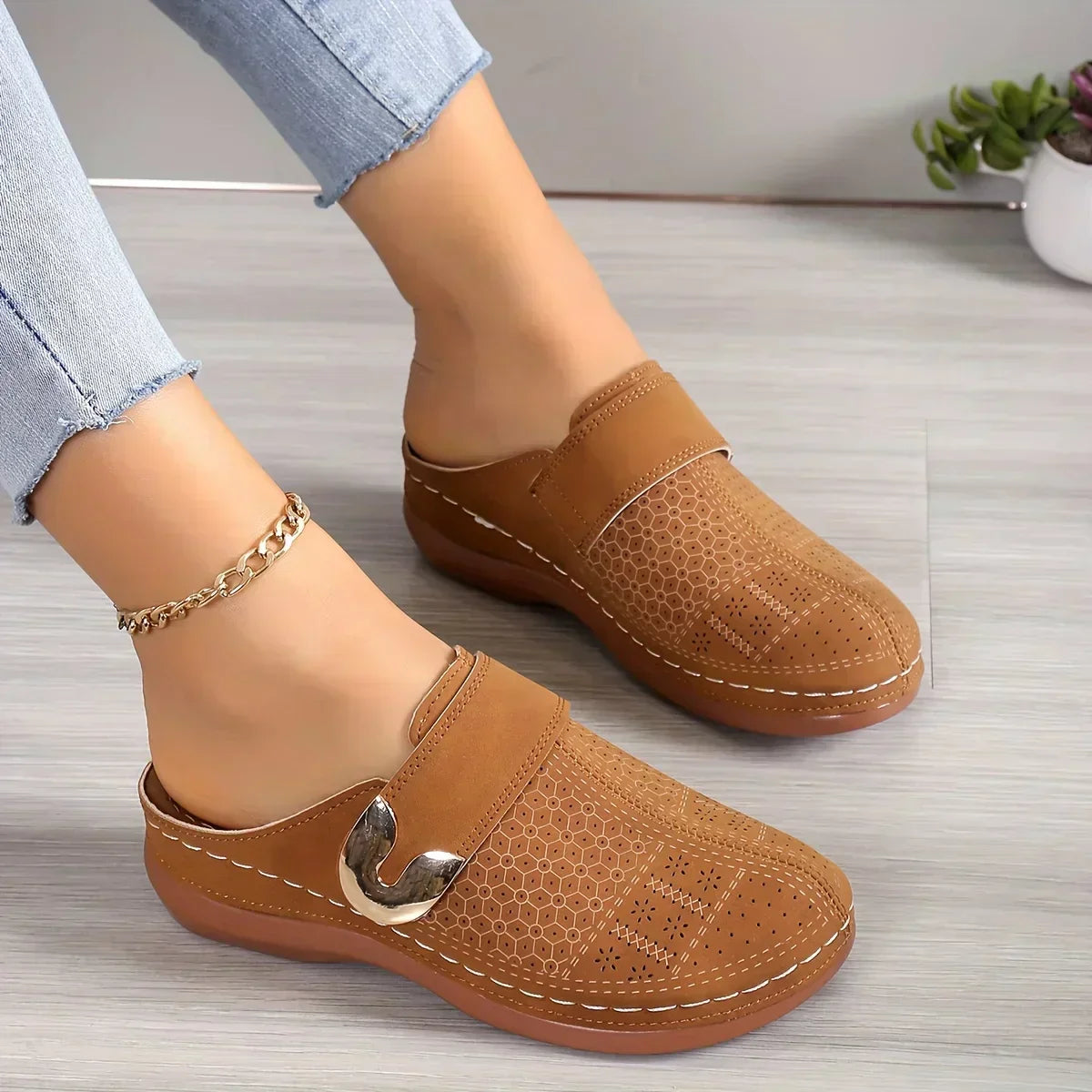 Marel - Sandales compensées élégantes et confortables