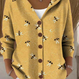 Cassidy | Warm Hooded Cardigan