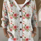 Cassidy | Warm Hooded Cardigan