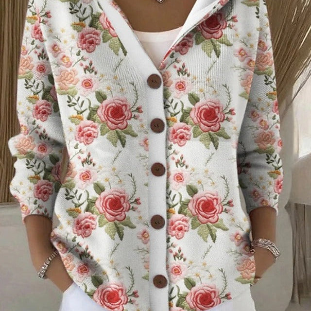 Cassidy | Warm Hooded Cardigan