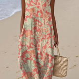 Beth Floral Midi Dress