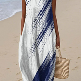 Faith Brushstroke Midi Dress