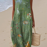 Hope Woodland Midi Dress