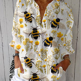 Sandra - Golden Bee Blouse