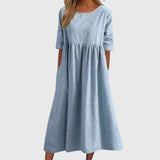 Bethany - Elegant Short-Sleeved Dress