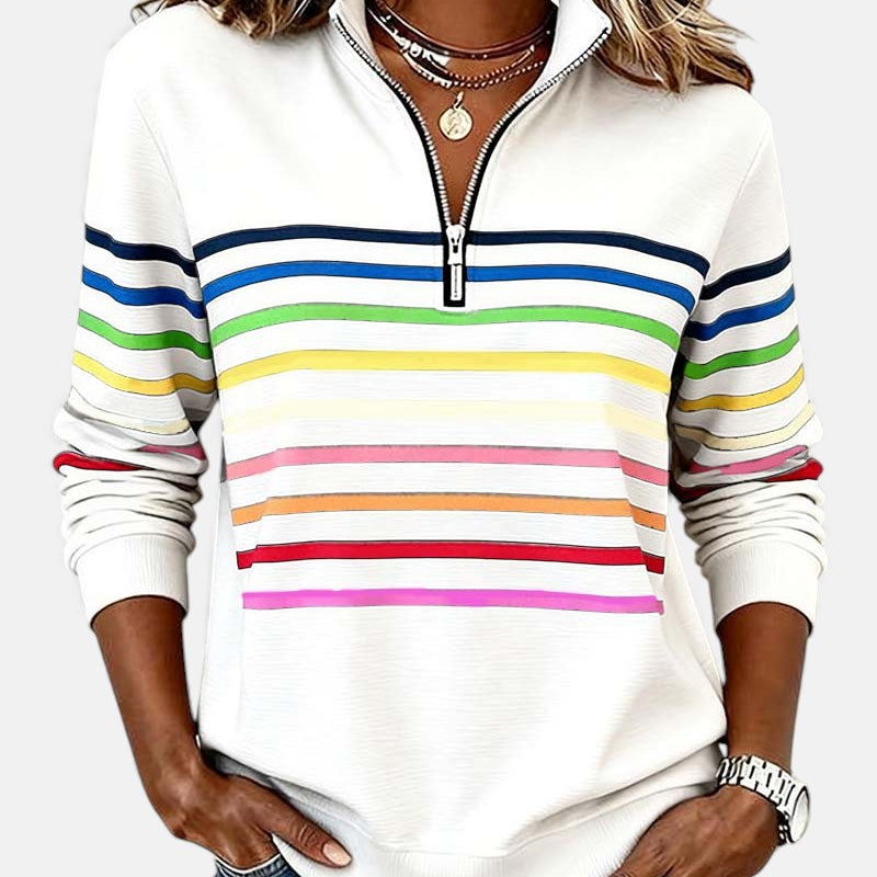 Wren | Classic Cotton Zip Sweatshirt for Everyday Comfort