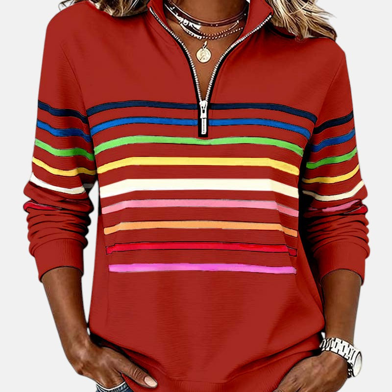 Wren | Classic Cotton Zip Sweatshirt for Everyday Comfort