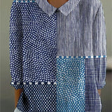 Harper Patchwork Blouse