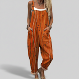 Delphine | Artistic Print Overalls