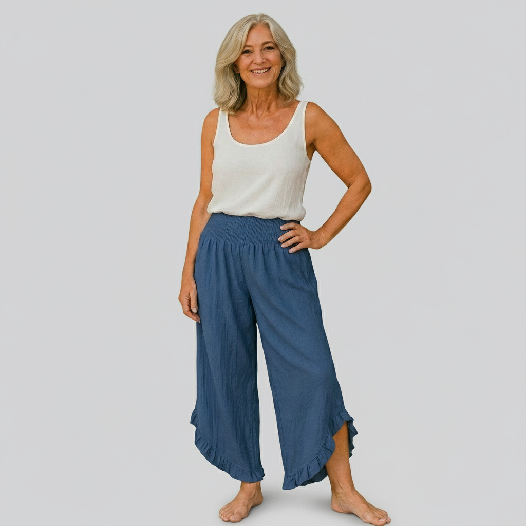 Willa | Pantalon en lin de coton