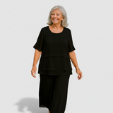 Honorine | Layered Drape Blouse