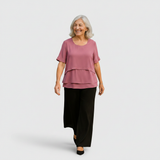 Honorine | Layered Drape Blouse