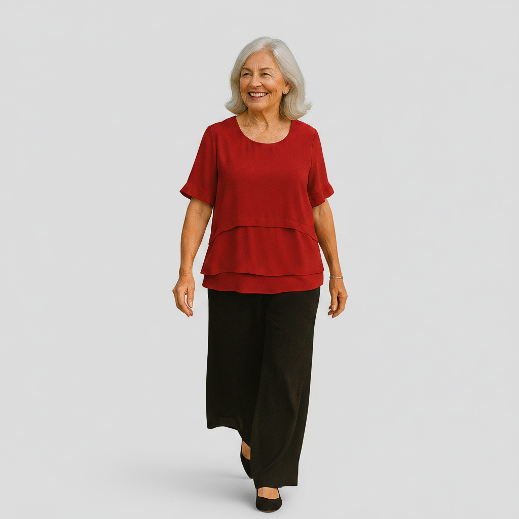 Honorine | Layered Drape Blouse