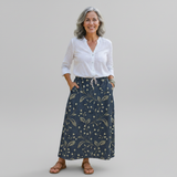 Adèle | Jupe de voyage infroissable