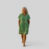 Robe en coton et lin | Béatrice