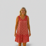 Béatrice | Robe midi fluide