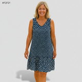 Béatrice | Robe midi fluide