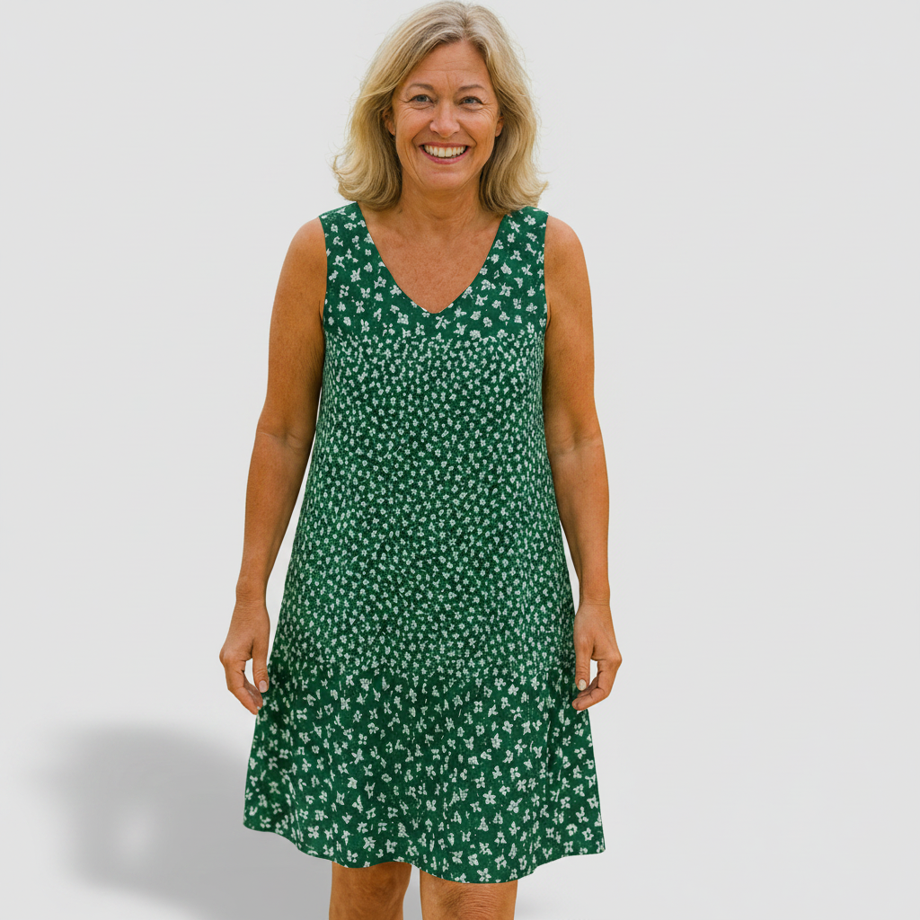 Béatrice | Fluid Midi Dress