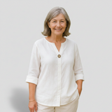 Béatrice | Lightweight Draped Blouse