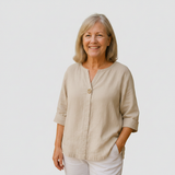 Béatrice | Lightweight Draped Blouse