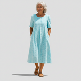 Blanche | Navy Midi Dress