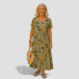 Adélaïde | Robe longue fleurie