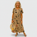 Adélaïde | Robe longue fleurie