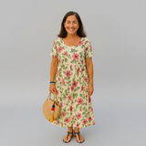 Adélaïde | Robe longue fleurie