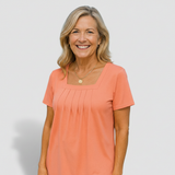 Béatrice | Pleated Comfort Top