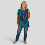 Geneviève | Boho Drape Top